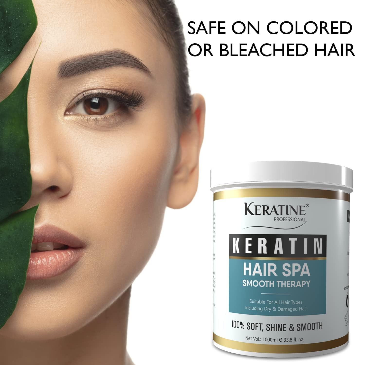 Keratine Professional Hair Spa Smooth Therapy - With Frizz-Free & Silky Hair