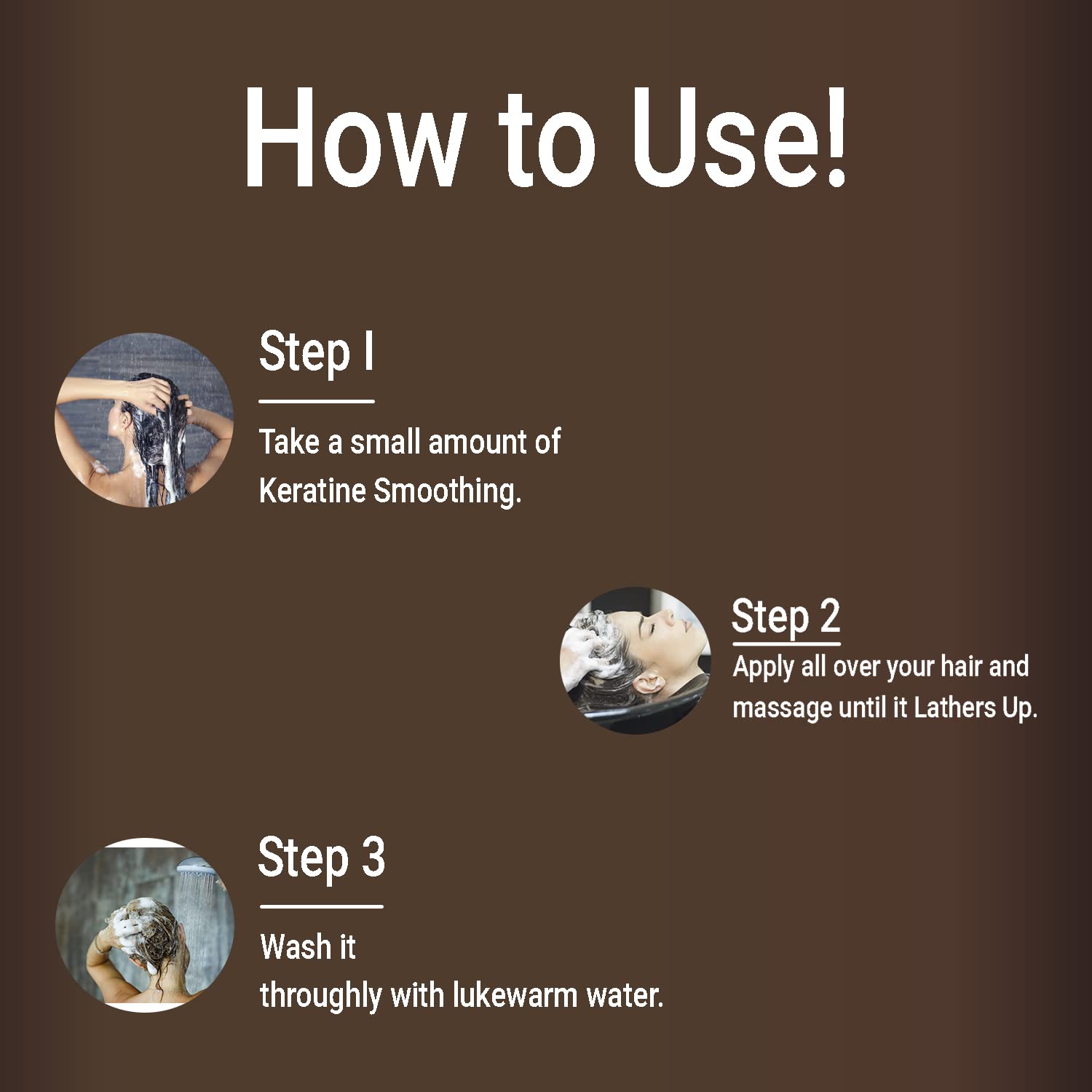 Keratine Sulphate Free Red Onion Oil Hair Shampoo, Conditioner 300ml And Serum (300ml) - Nourishing Formula