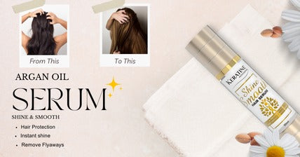 Get Silky, Shiny Hair with Keratine Shine Smooth Hair Serum