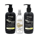 Keratine Super Smooth Hair Care Trio (300ml) - Nourishing Formula