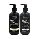 Keratine Super Smooth Repair Hair Shampoo & Mask (300ml Each) - Nourishing Formula