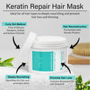Keratine Sulphate Free Smooth Shampoo, Serum & Mask - Nourishing Formula