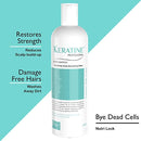 Keratin Professional Hair Repair & Smooth Therapy Set - 500 ml Shampoo + 500 ml Spa Treatment for Damaged Hair