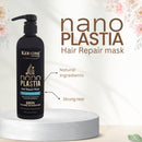 Keratine Professional – Nano Plastia Hair Repair Mask – 500ml & Deep Repair & Restoration & Ideal for Damaged and Frizzy Hair