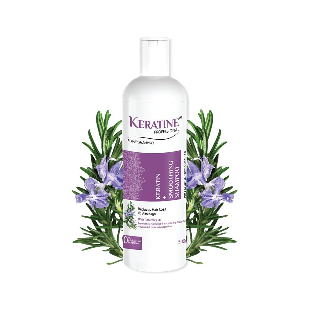 Keratine Professional Sulphate - With Smooth & Nourish (500ml)