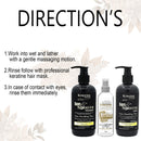 Keratine Super Smooth Hair Care Trio (300ml) - Nourishing Formula