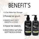 Keratine Super Smooth Repair Hair Shampoo & Mask (300ml Each) - Nourishing Formula