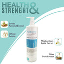 Keratine - Shampoo Hair Treatment with Biotin & Collagen - 1L & Strengthens and Revitalizes for All Hair Types