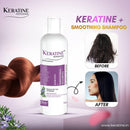Keratine Professional Sulphate free Keratin+smoothing Shampoo with Rosemary oil -500ml For Dry , Damaged and chemically treated Hair | Reduces hair loss & Breakage.| for Frizz-Free, Shiny & Manageable Hair|With Keratin & Wheat Protein|(KP-97(Rosemary_S-1)