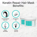 Keratine Smoothing Mask  (500ml) – Nourishing Formula
