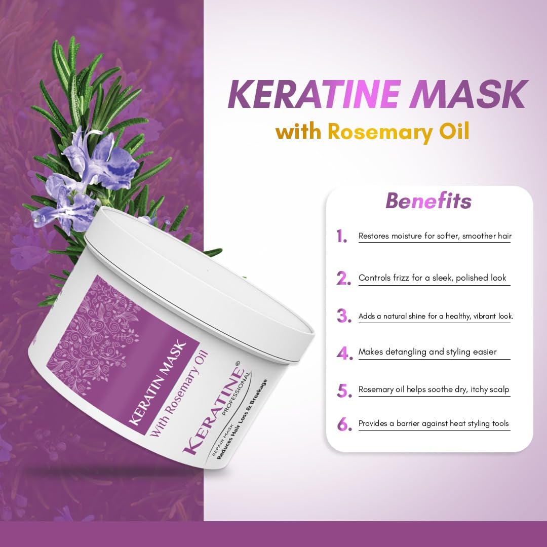 Keratine Professional Sulphate - With Smooth & Nourish (500ml)