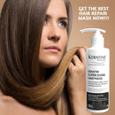Keratine Super Shine Hair Mask For Healthy And Shiny Hair (For Healthy and shiny hair) - Nourishing Formula