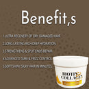 Keratine Professional – Biotin & Collagen Hair Mask – 500ml & Strengthens & Revitalizes Hair & Ideal for Weak and Thinning Hair