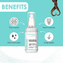 Keratine Professional Shine Smooth Hair Serum - With Frizz Free Glow (120ml)