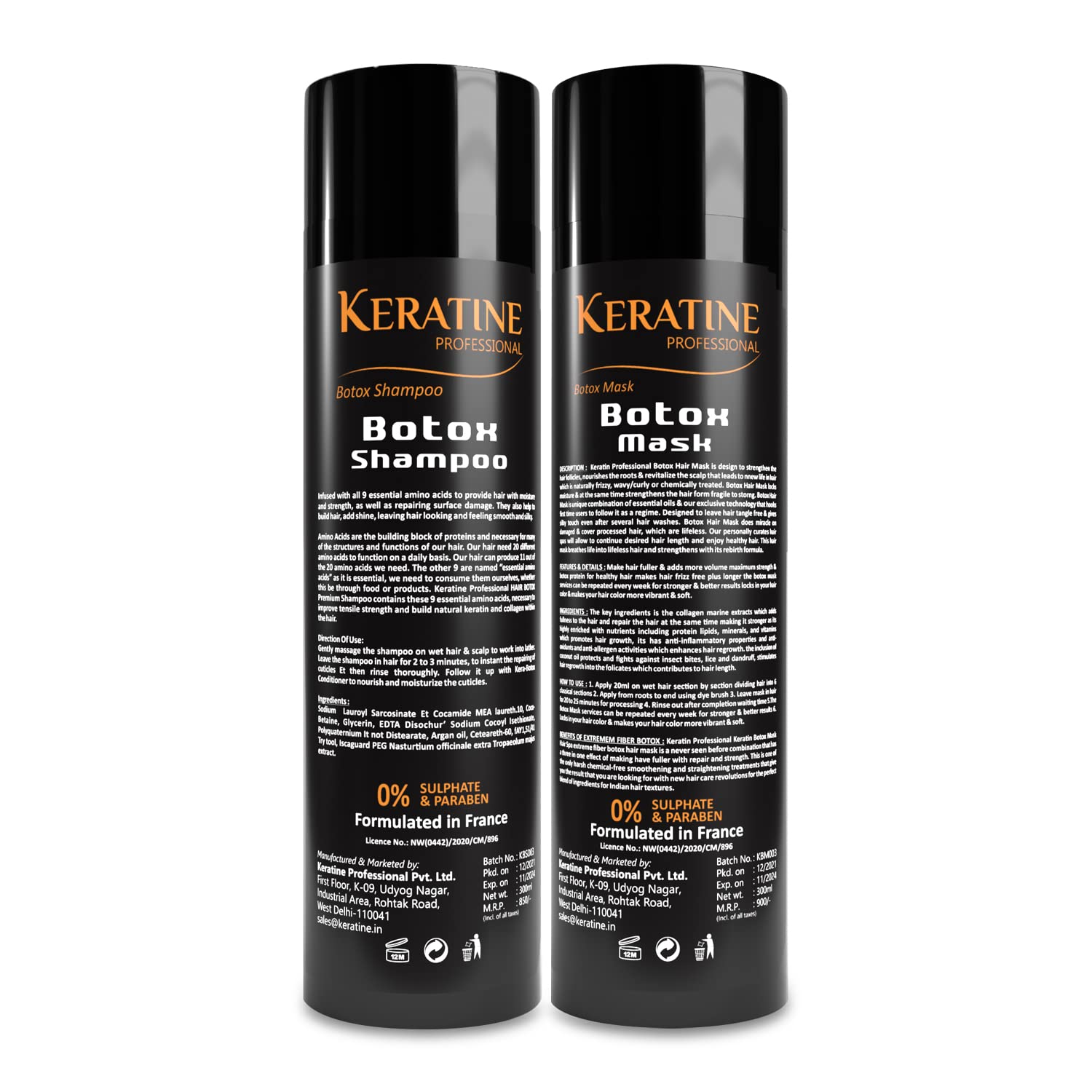 Protein Repair Treatment - With 9 essential proteins like Argon — Combo (view 2)