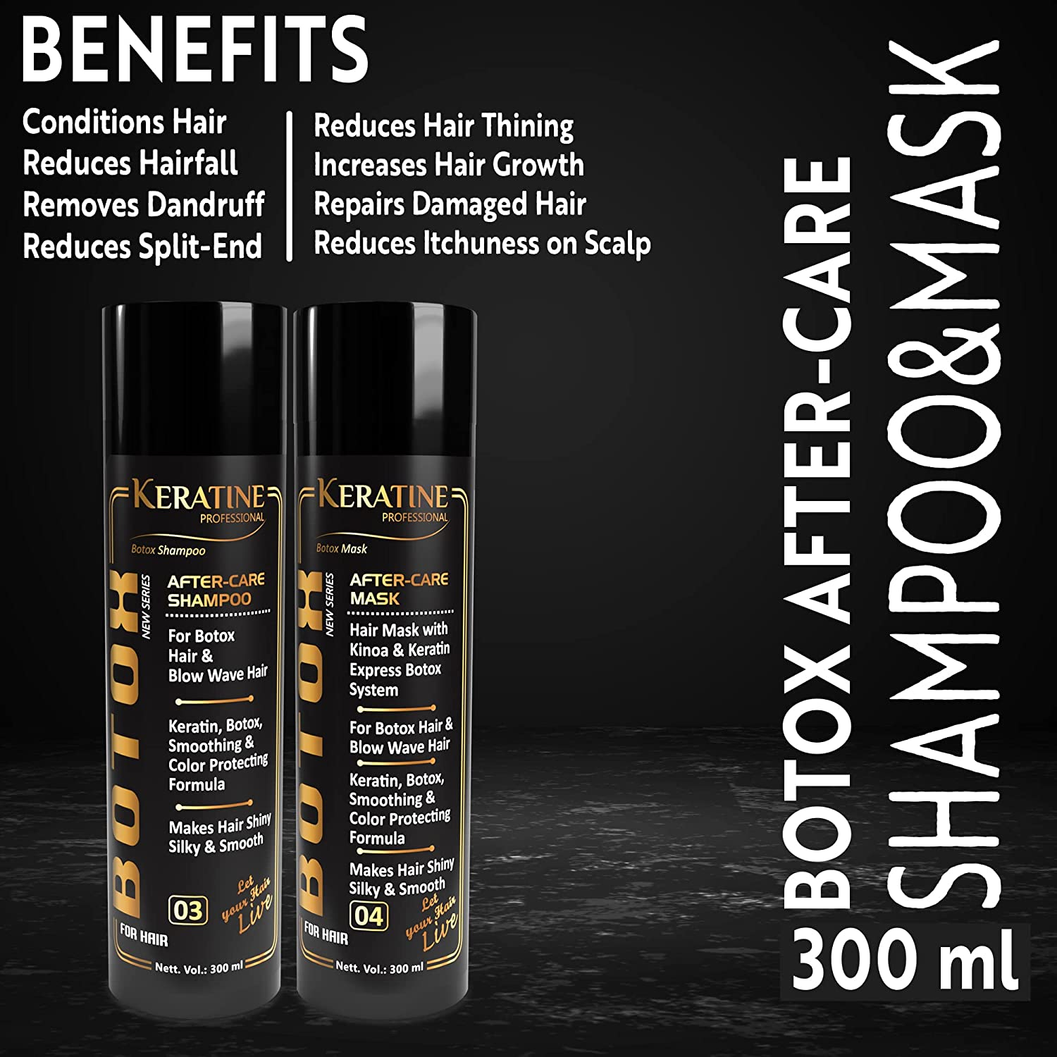 Protein Repair Treatment - With 9 essential proteins like Argon — Combo (view 5)