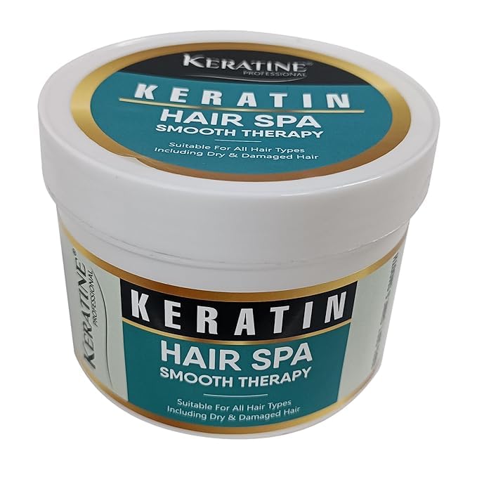 Keratin Professional Hair Repair & Smooth Therapy Set - 500 ml Shampoo + 500 ml Spa Treatment for Damaged Hair — Combo (view 5)