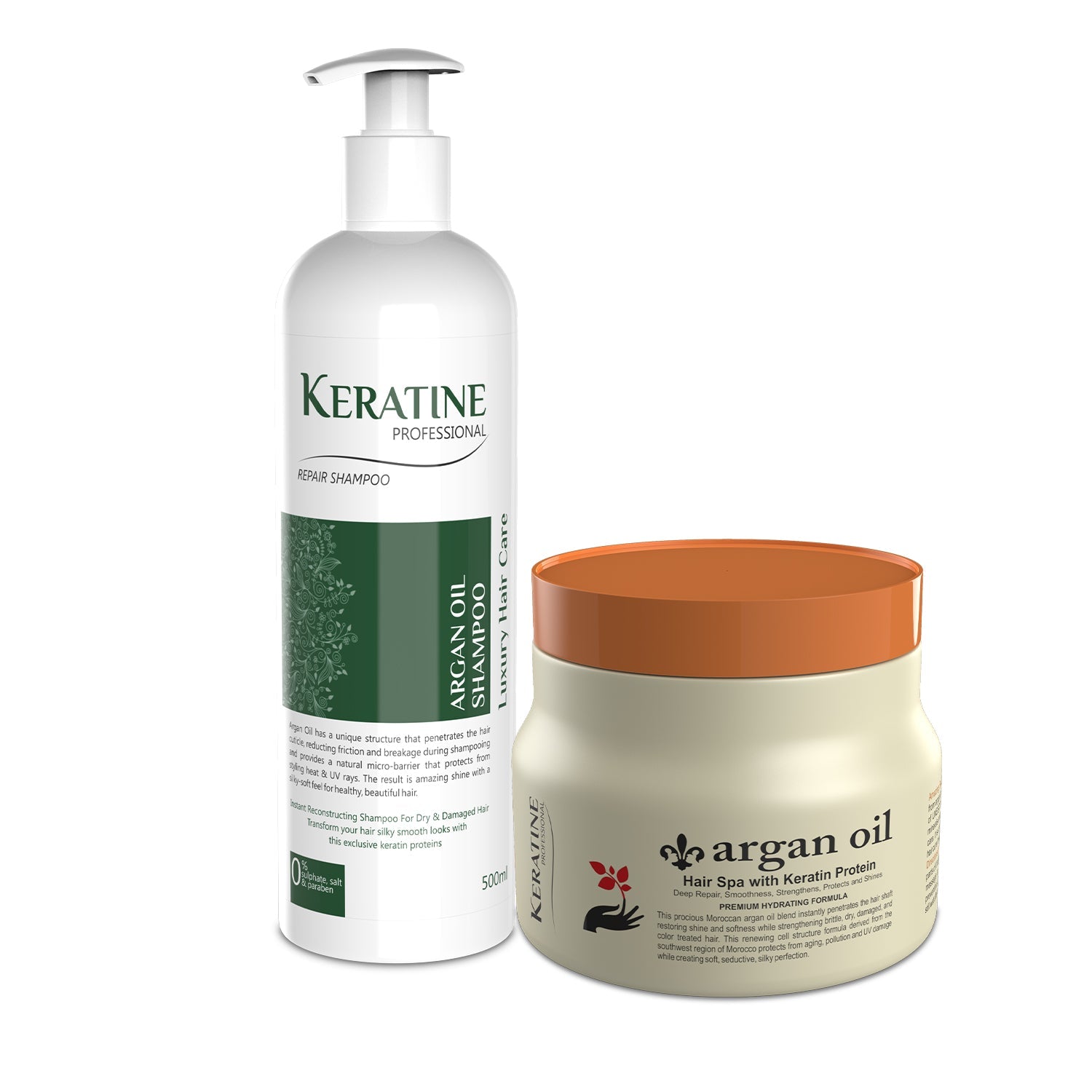 Keratine Professional Argan Oil Sulphate - Nourishing Formula