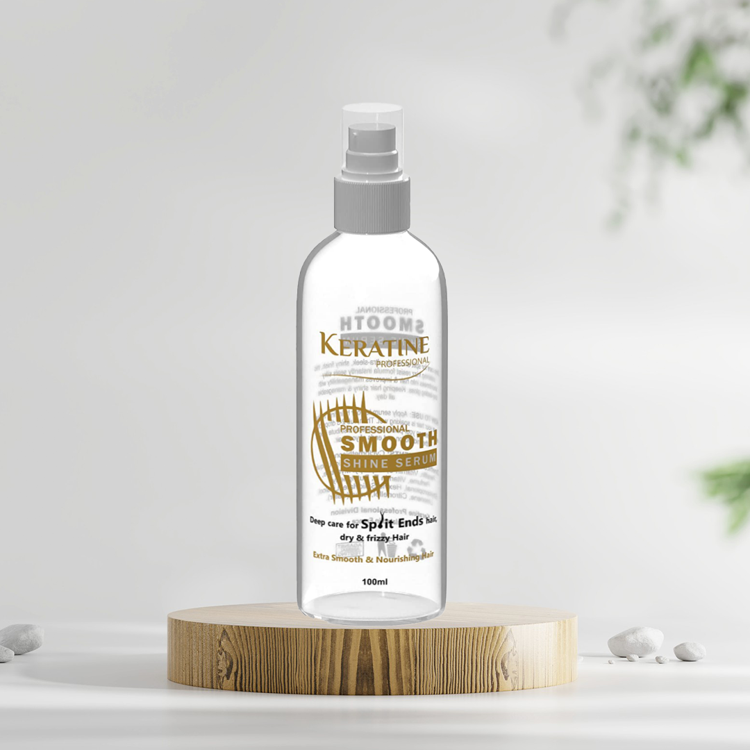 Keratine Professional Shine Smooth Hair Serum - With Silky & Frizz Free (100ml) — Hair Serum (view 2)