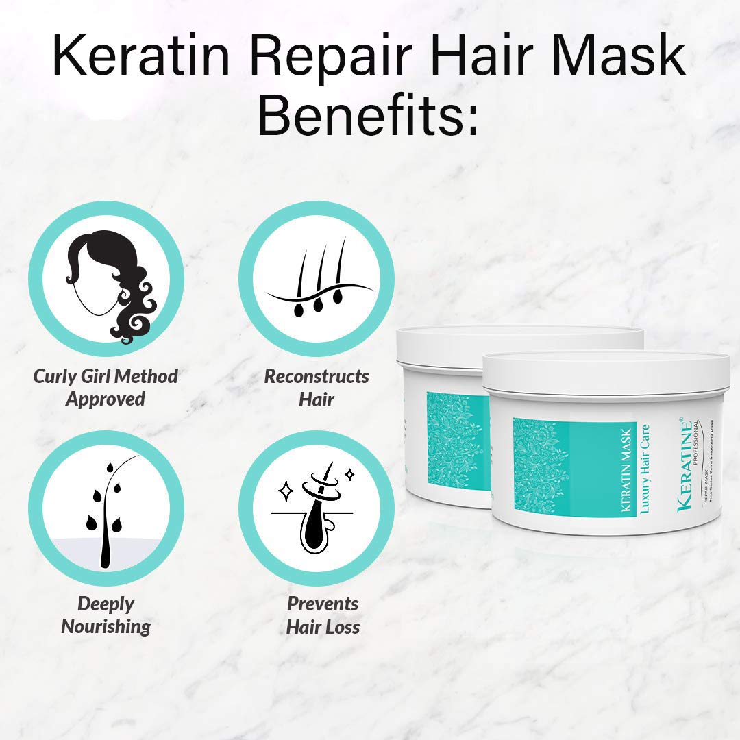 Keratine Smoothing Mask  (500ml) ? Nourishing Formula