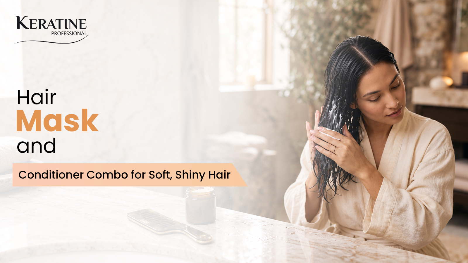 Hair Mask and Conditioner for Smooth, Soft, and Healthy Hair