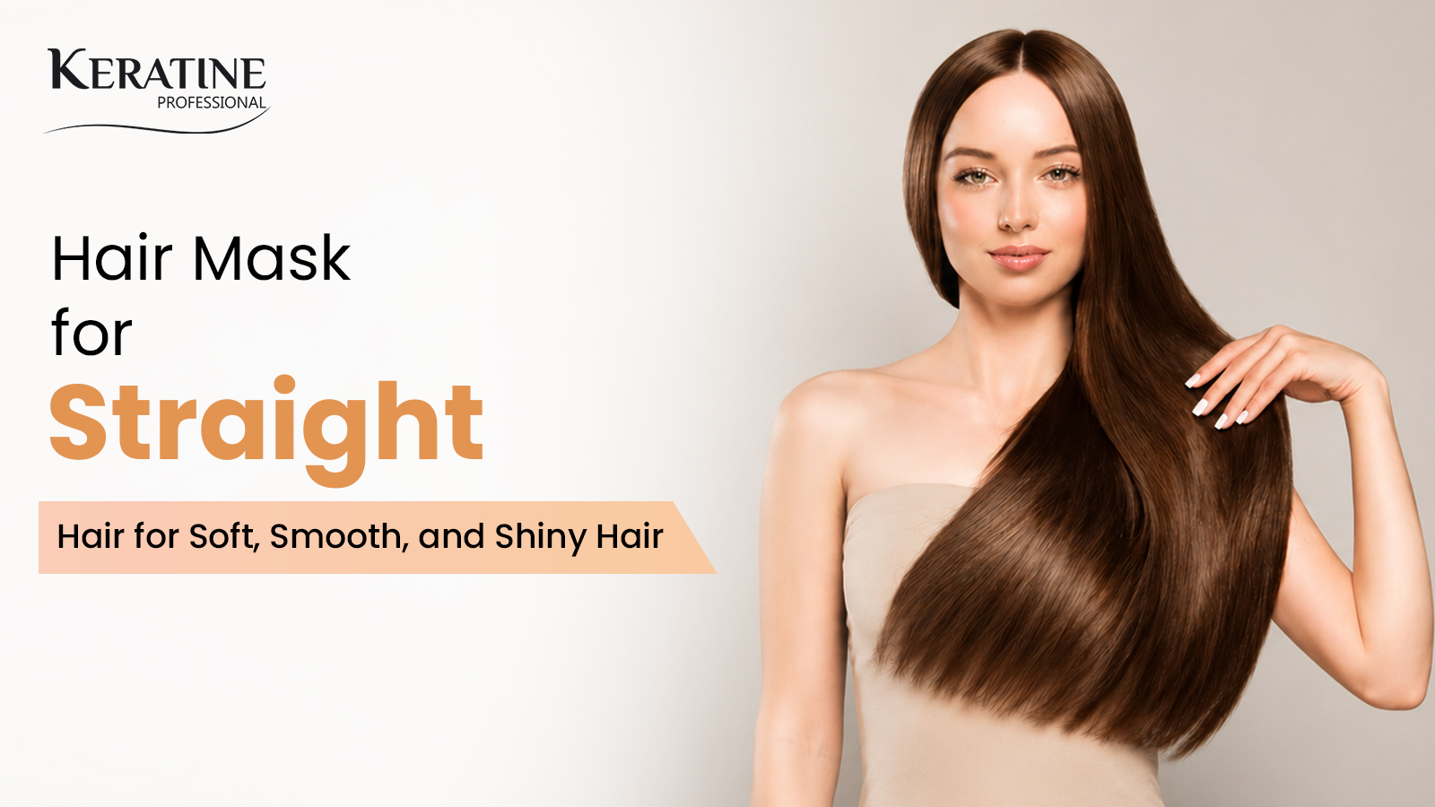 Hair Mask for Straight Hair for Soft, Smooth, and Shiny Hair