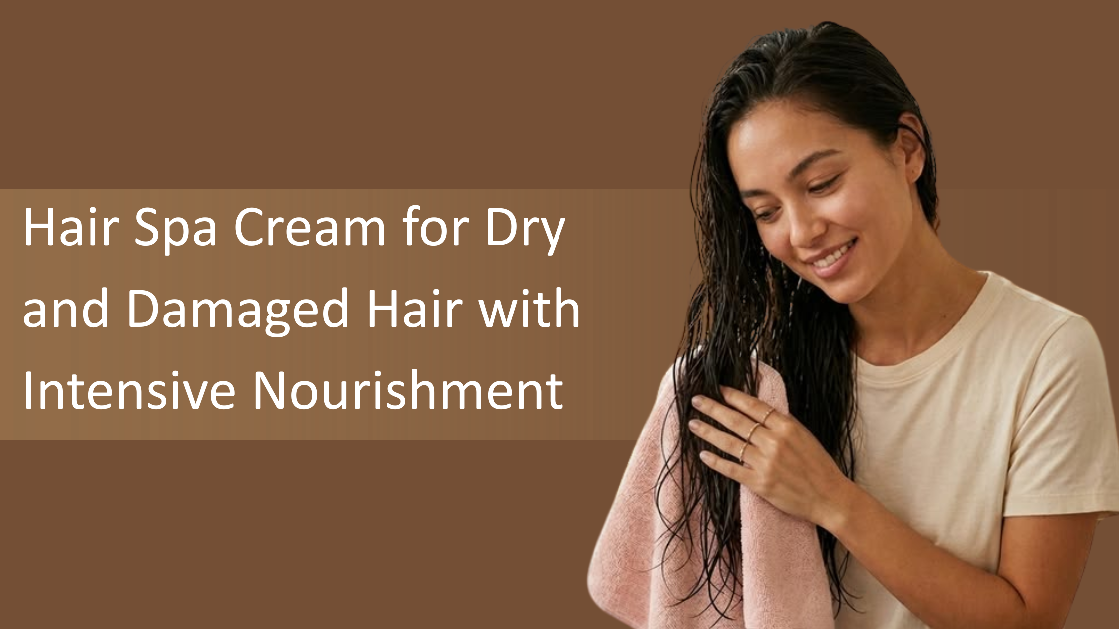 Hair Spa Cream for Dry and Damaged Hair with Intensive Nourishment