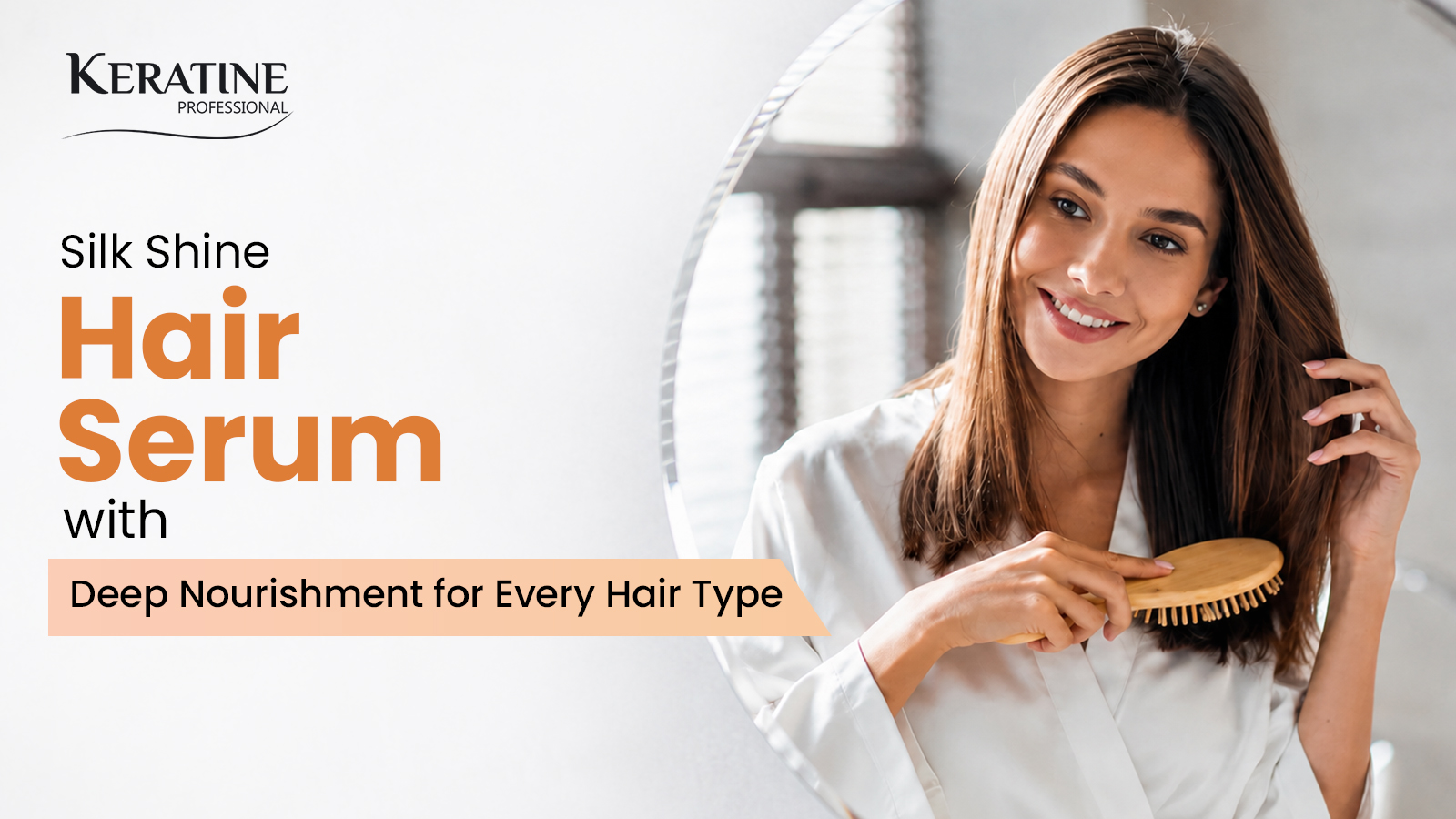 Silk Shine Hair Serum for all Hair Types with Deep Nourishment