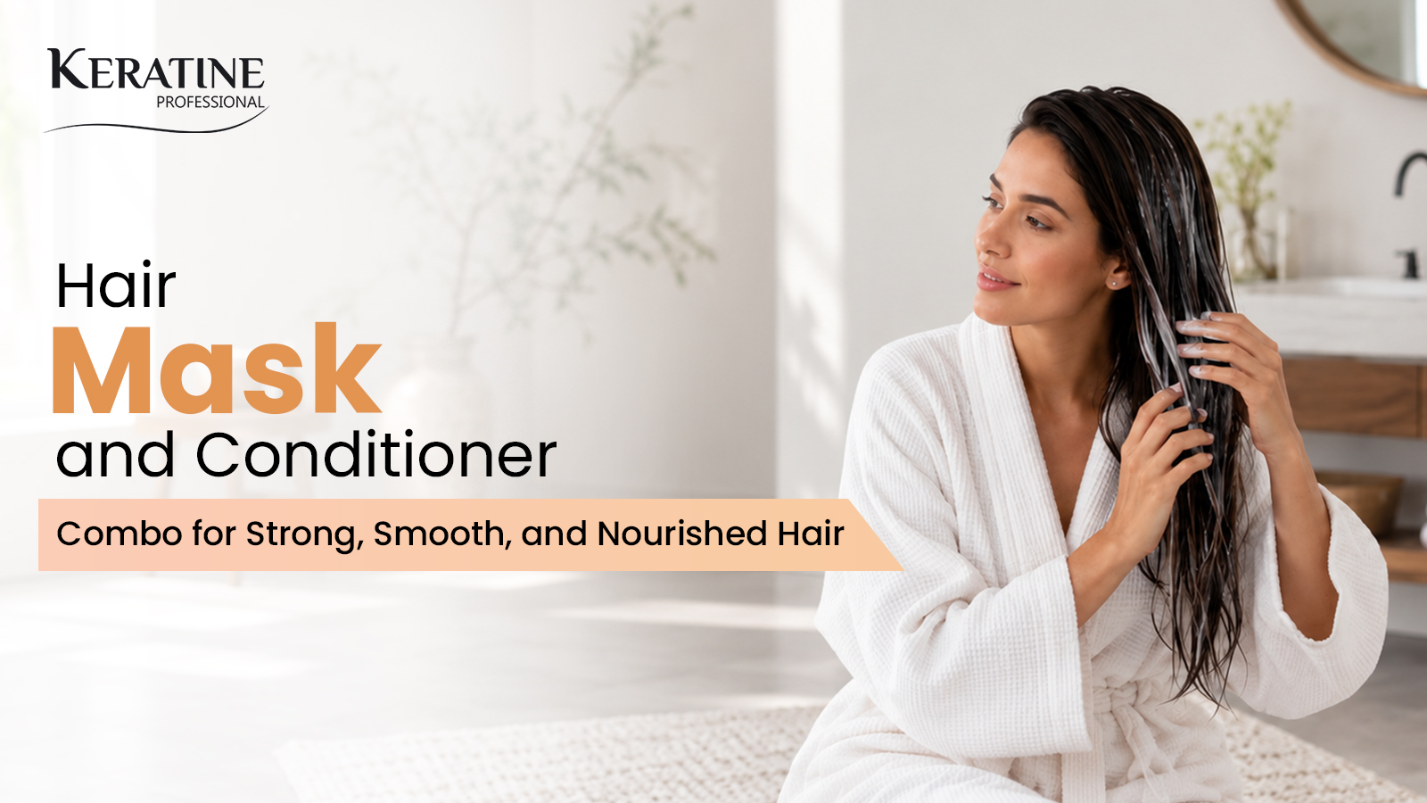 Hair Mask and Conditioner Combo for Strong, Smooth, and Nourished Hair